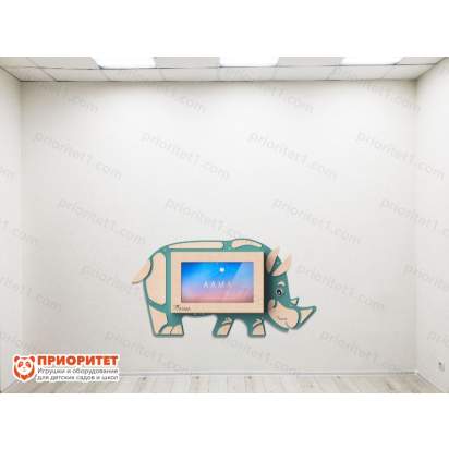 Декоративная сенсорная панель Носорог (32 дюйма) 2