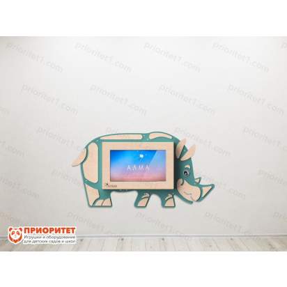 Декоративная сенсорная панель Носорог (32 дюйма)