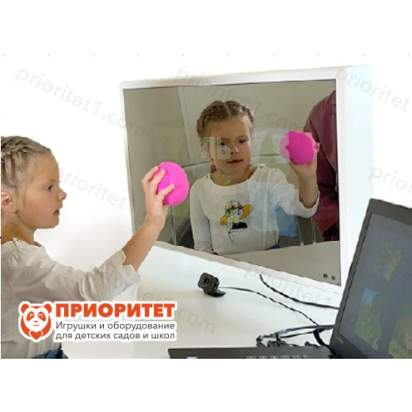 Интерактивное зеркало логопеда (28 дюйма)