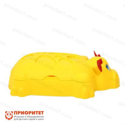 Песочница Коровка с крышкой 2