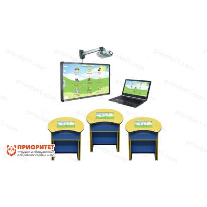 Интерактивный класс для ДОУ (3 парты)