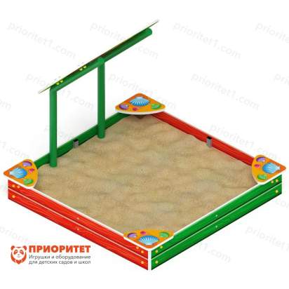 Песочница с навесом Бабочка 2