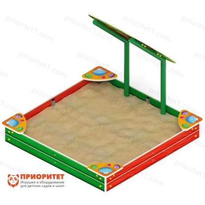 Песочница с навесом Бабочка 3