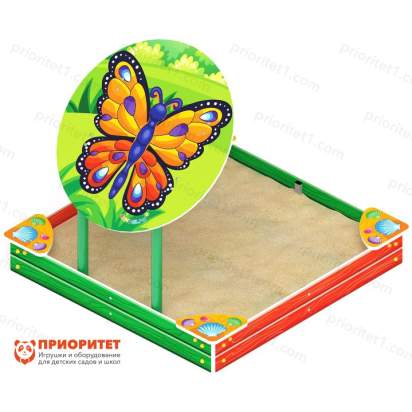 Песочница с навесом Бабочка