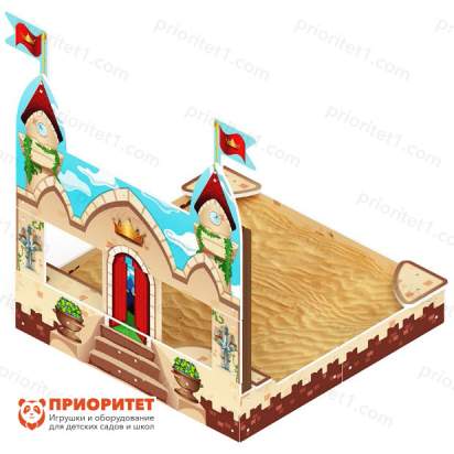 Песочница с ограждением Королевство