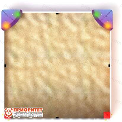 Песочница с ограждением Космопорт 4