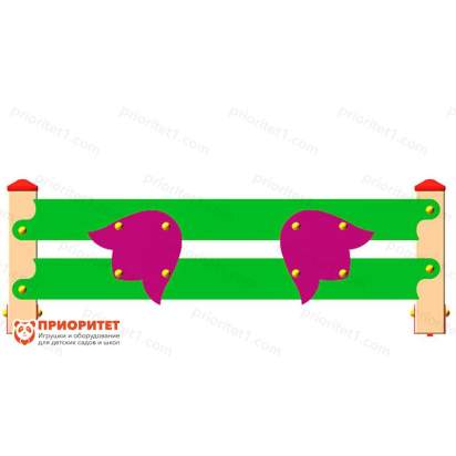 Декоративное ограждение для детского сада «Лесные колокольчики» 1450х44х458