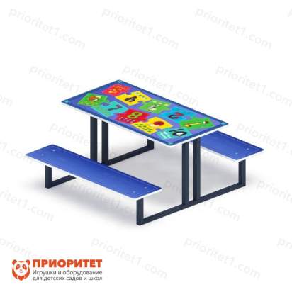 Столик овальный Арифметика 3