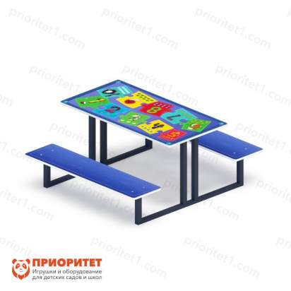 Столик овальный Арифметика