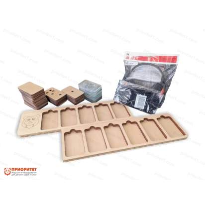 Комплект сенсорных пластин Тактильные карточки