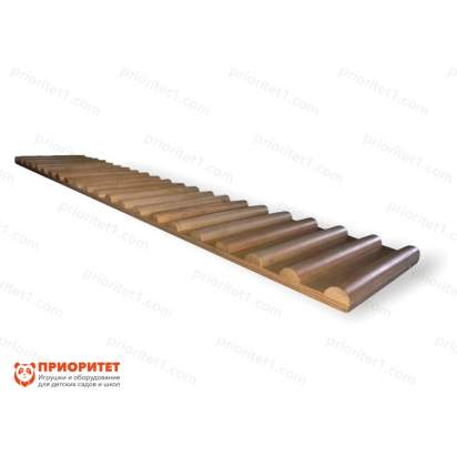 Доска наклонная ребристая «Юный спортсмен» вид сбоку