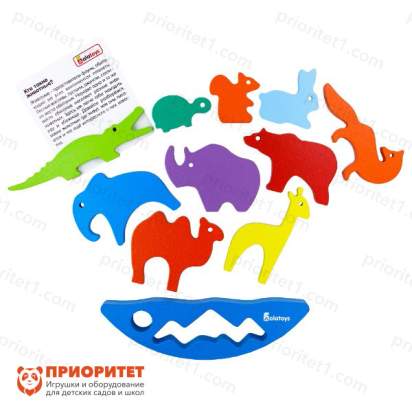 Балансир Весёлые животные 3