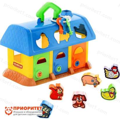 Сортер Полесье Домик для зверей