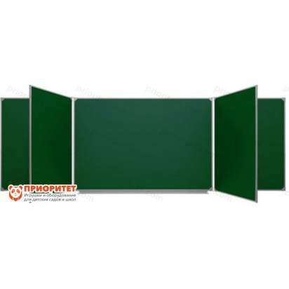 Пятиэлементная магнитная эмалированная школьная доска 2000х750 (меловая)_1