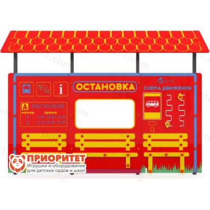 Учебно-игровой макет Остановка мобильный стационарный 2_1