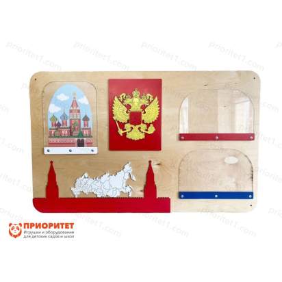 Набор тактильно-развивающих панелей Моя страна - Россия