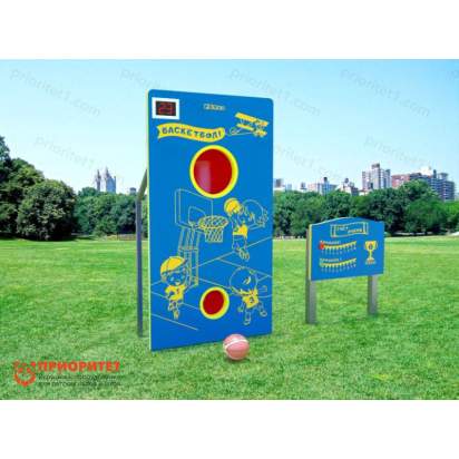 Спортивный соревновательный модуль Баскетбол (одинарный с сенсорными датчиками)_1