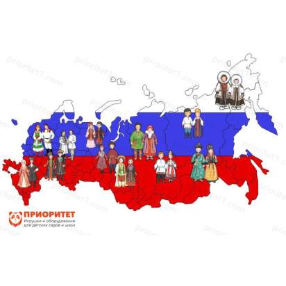 Дидактическая панель Моя многонациональная страна_1