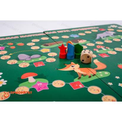 Тактильная игра-бродилка 3