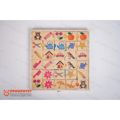 Тактильная игра Мемо (30 карточек) 4