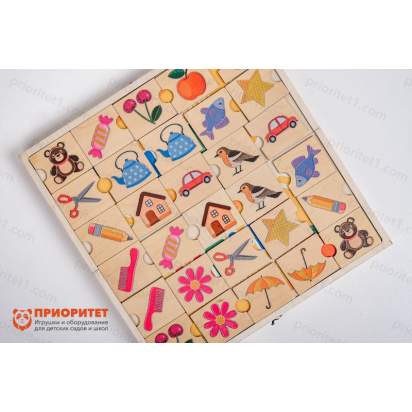 Тактильная игра Мемо (30 карточек) 5