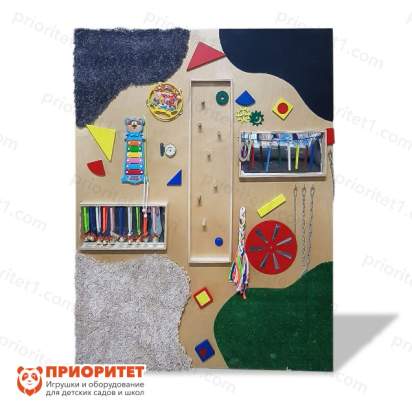 Большая акустическая тактильная панель «Музыкальный мир»