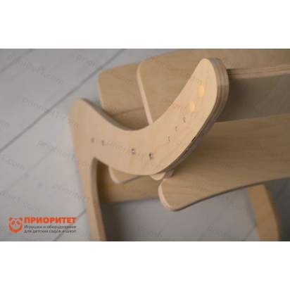 Стул растущий Orange Baby шлифованный 4