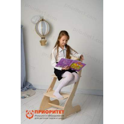 Стул растущий Orange Baby шлифованный 6