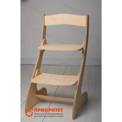 Стул растущий Orange Baby шлифованный 9