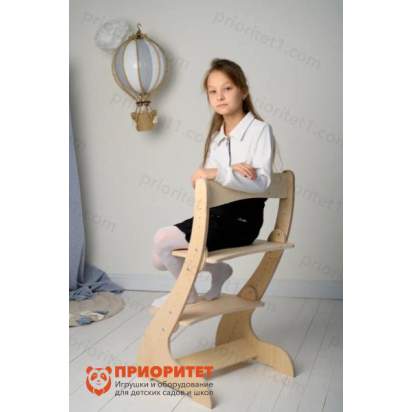 Стул растущий Orange Baby шлифованный