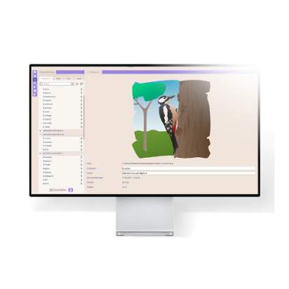 Интерактивное зеркало логопеда 28,8 дюйма, без ноутбука 3