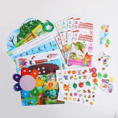 Игра на липучках Большой обучающий набор 5_1