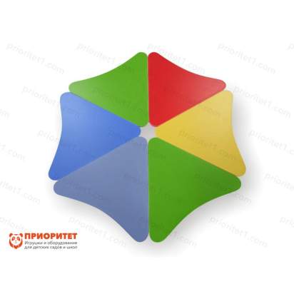 Стол растущий на регулируемых ножках «Разноцветик»-03