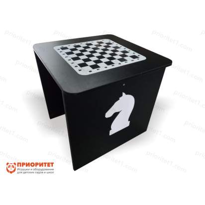 Шахматный стол «Ход конем» (с двумя табуретами)-02