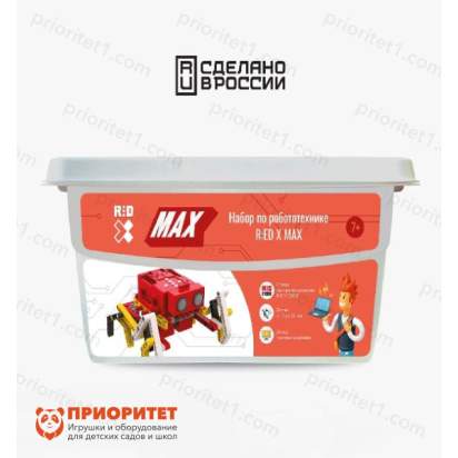 Базовый набор по робототехнике RED X MAX