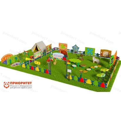 Туристическая площадка «Привал на полянке» (Комплект Элит 3) 3_1