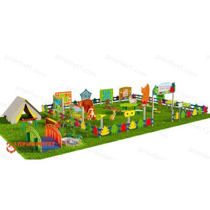 Туристическая площадка «Привал на полянке» (Комплект Элит 3) 4_1