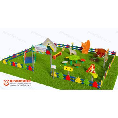 Туристическая площадка «Привал на полянке» (Комплект Стандарт 3) 3_1