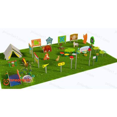 Туристическая площадка «Привал на полянке» (Комплект Элит 1) 2_1