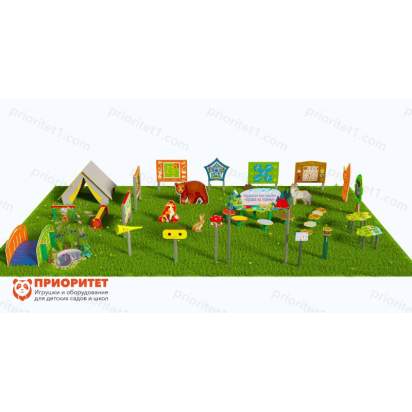 Туристическая площадка «Привал на полянке» (Комплект Элит 1) 3_1