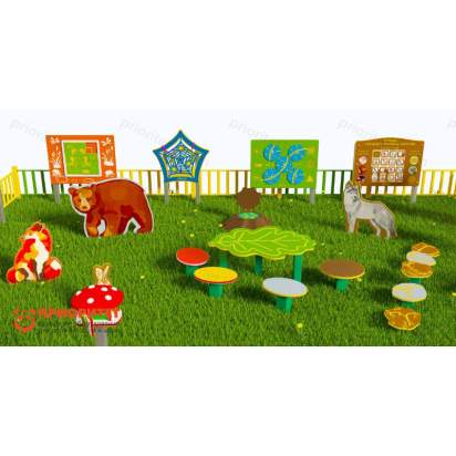 Туристическая площадка «Привал на полянке» (Комплект Элит 2) 5_1