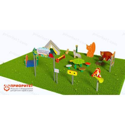 Туристическая площадка «Привал на полянке» (Комплект Стандарт 1) 3_1