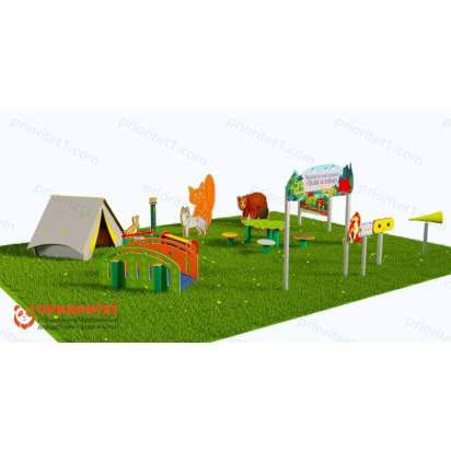 Туристическая площадка «Привал на полянке» (Комплект Стандарт 1) 4_1