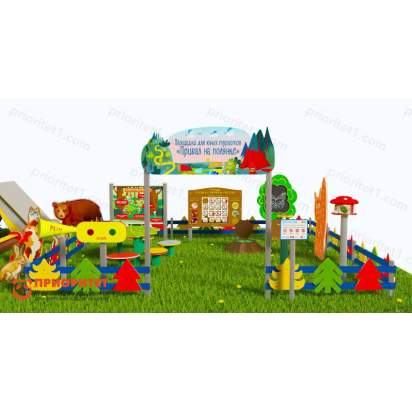 Туристическая площадка «Привал на полянке» (Комплект Про 3) 4_1