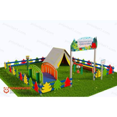 Туристическая площадка «Привал на полянке» (Комплект Мини 3) 2_1