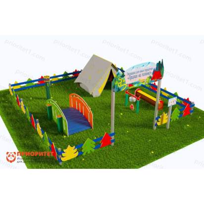 Туристическая площадка «Привал на полянке» (Комплект Мини 3) 3_1