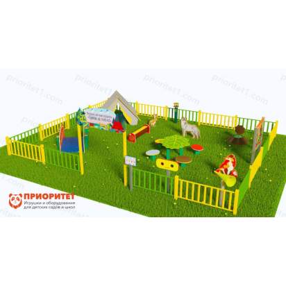 Туристическая площадка «Привал на полянке» (Комплект Оптима 2)_1