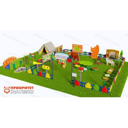 Туристическая площадка «Привал на полянке» (Комплект Максимальный 3) 3_1