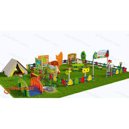 Туристическая площадка «Привал на полянке» (Комплект Максимальный 3) 4_1