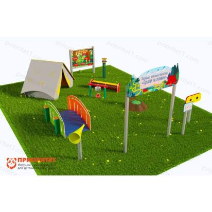 Туристическая площадка «Привал на полянке» (Комплект Лайт 1)_1